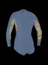 Oneill Wms Bahia 2/1 Front Zip L/S Short Spring - infinity/dalia/infinity
